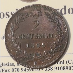 2 CENTESIM1 1895  BB/SPL